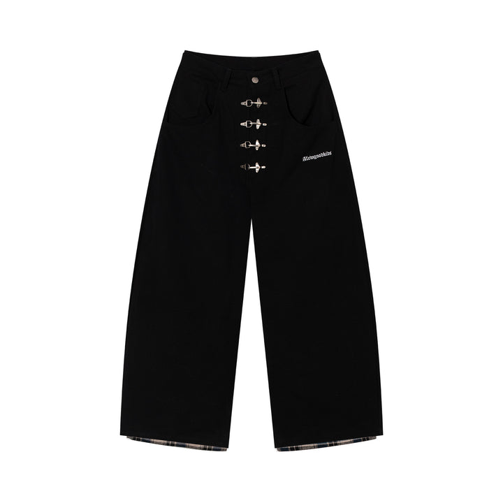 DONCARE(AFGK) "Canvas clasp trousers"