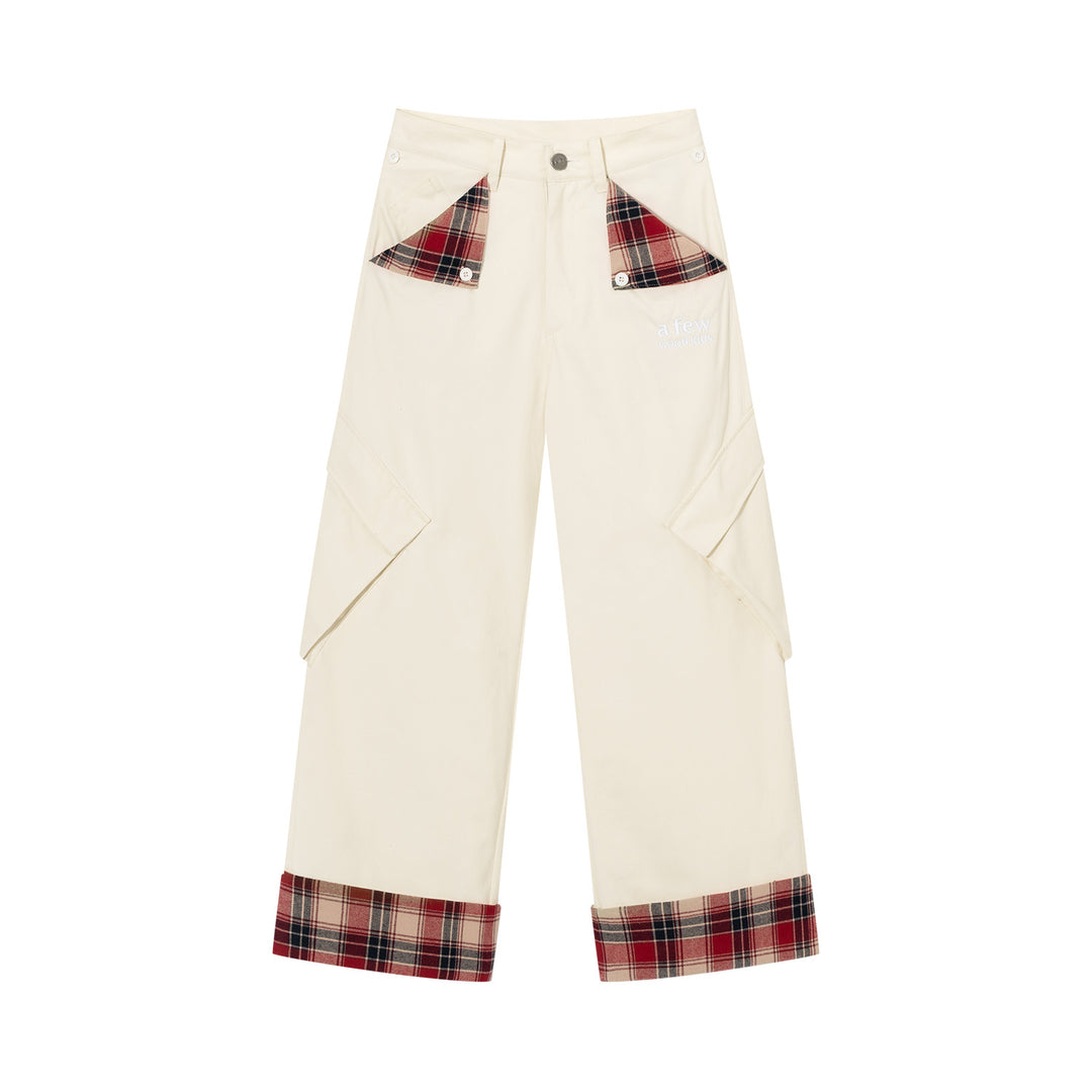 DONCARE(AFGK) "Ethnic pocket trousers"