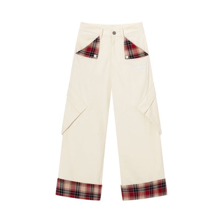 DONCARE(AFGK) "Ethnic pocket trousers"