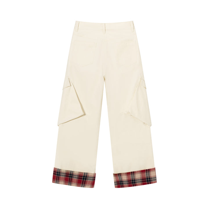 DONCARE(AFGK) "Ethnic pocket trousers"
