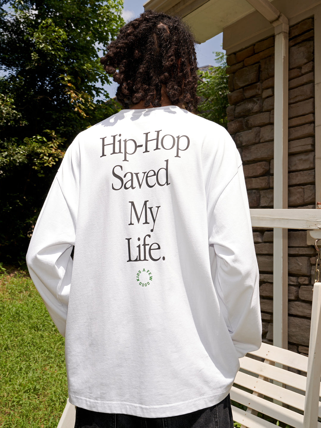 DONCARE(AFGK) "My life long sleeve shirt"