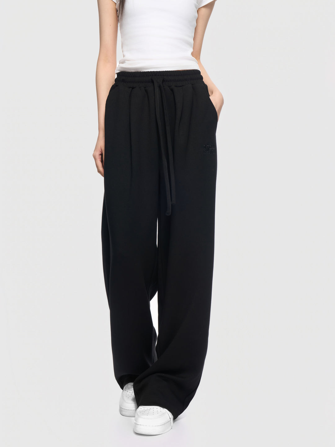 (AFGK) « Pantalon à logo basique »