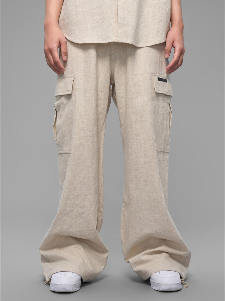 DONCARE(AFGK) "Linen trousers"