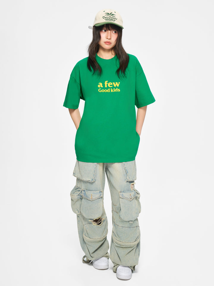 (AFGK) "Basic Logo T-Shirt"