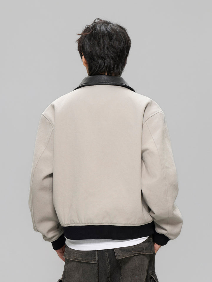 DOCNARE(AFGK) "Leather detroit jacket"