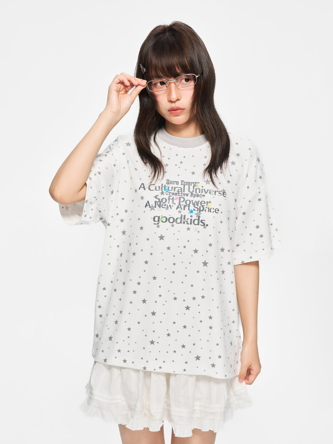 (AFGK) "Allover Star Logo Tee"