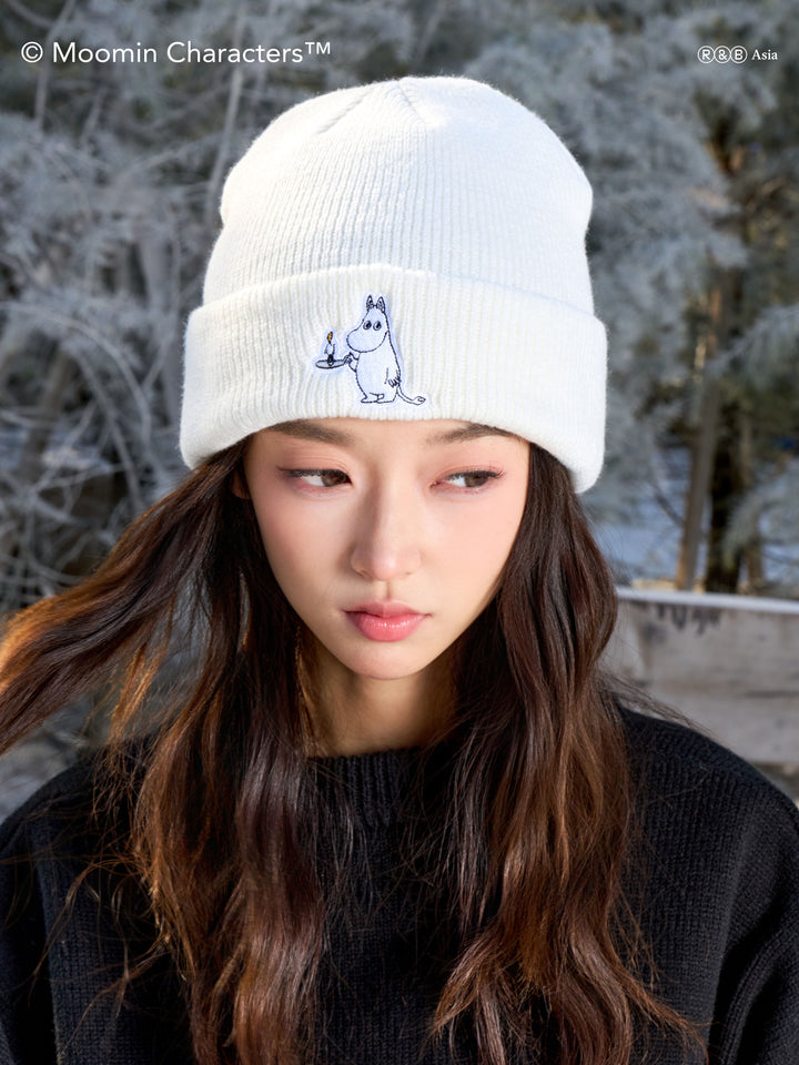 AFGK × MOOMIN “Basic embroidered Beanie”