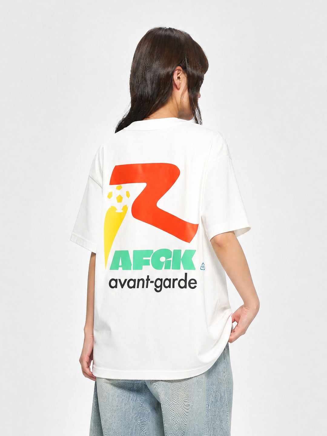 (AFGK) "World Cup Constrast Logo Tee"