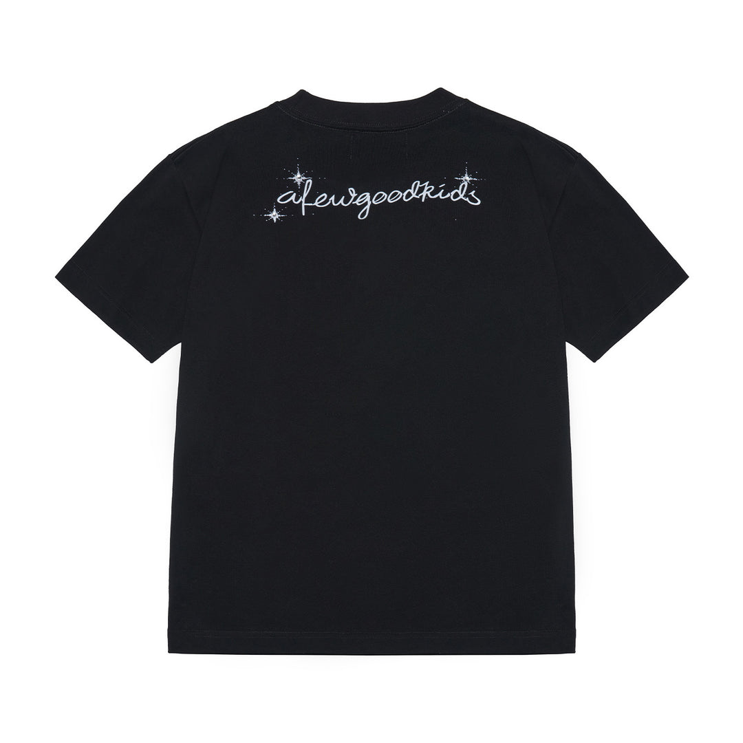 (AFGK) "Midnight Motel Vintage Print Tee”