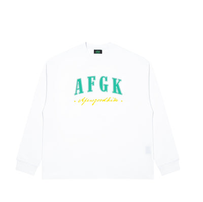 DONCARE(AFGK) "Angel circle logo long sleeve"