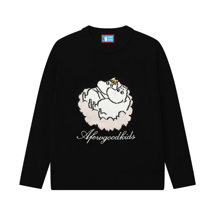 AFGK X MOOMIN “Logo knit sweater”