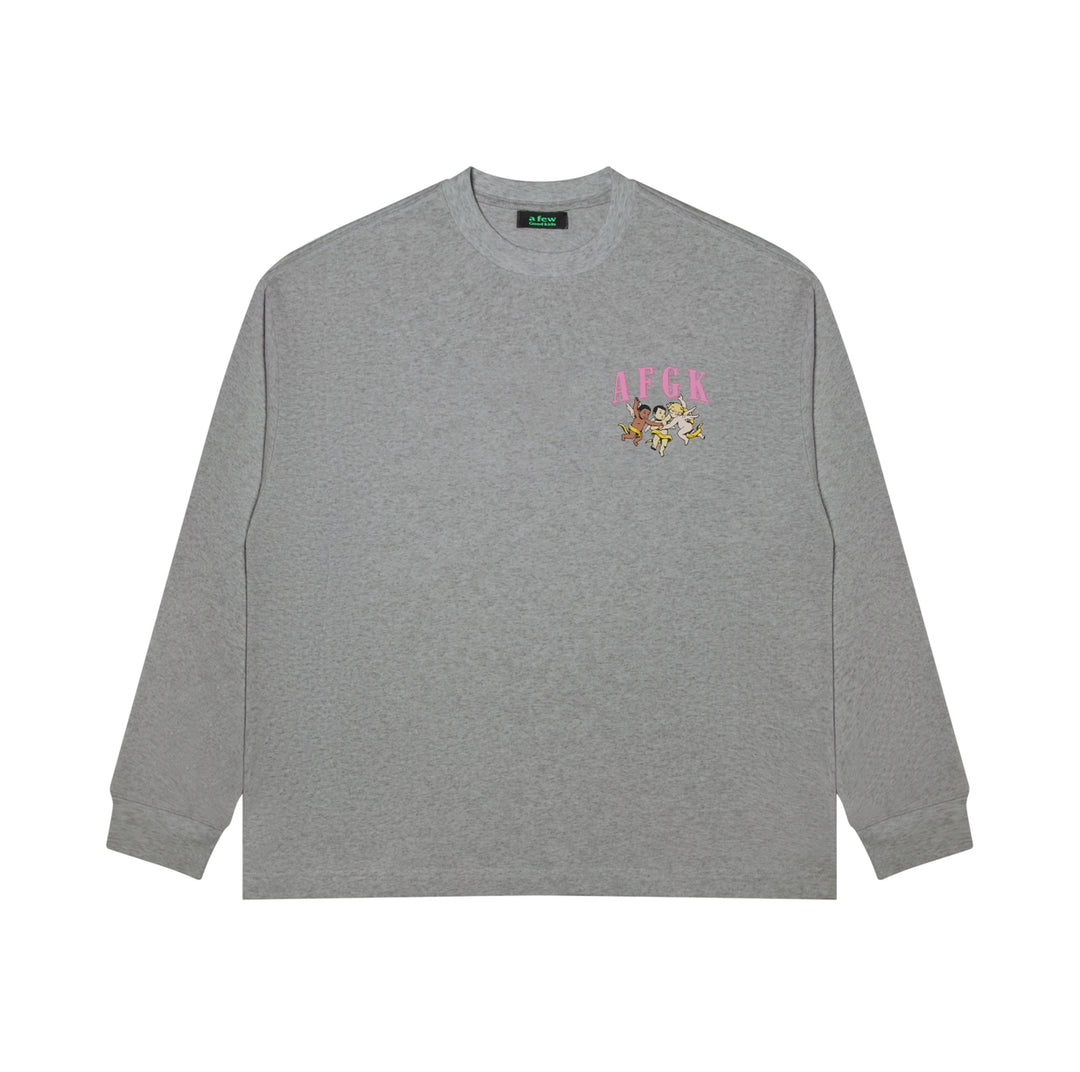 DONCARE(AFGK) "Basic angel logo long sleeve"