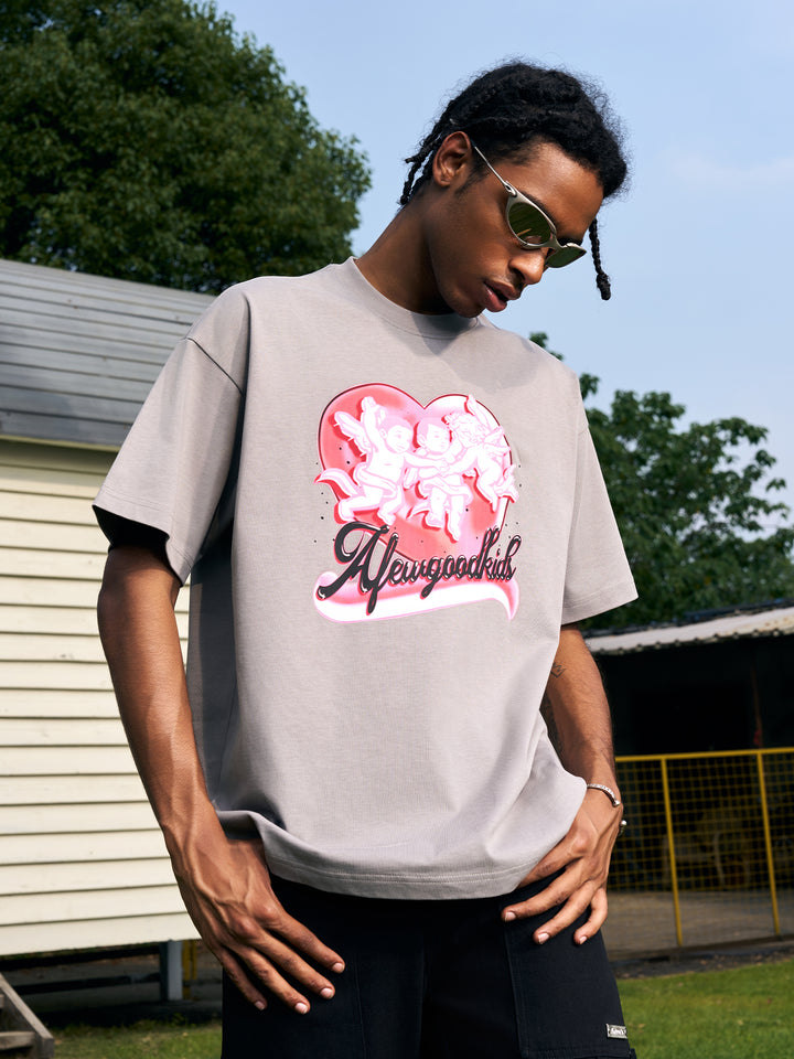 DONCARE(AFGK) “Sweet angel tee”