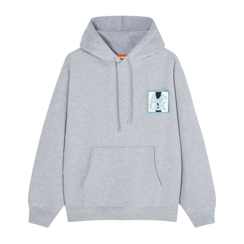 DONCARE(AFGK) “Embroidered patch logo hoodie”