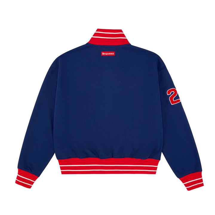 (AGFK) "Retro Varsity Track Jacket"