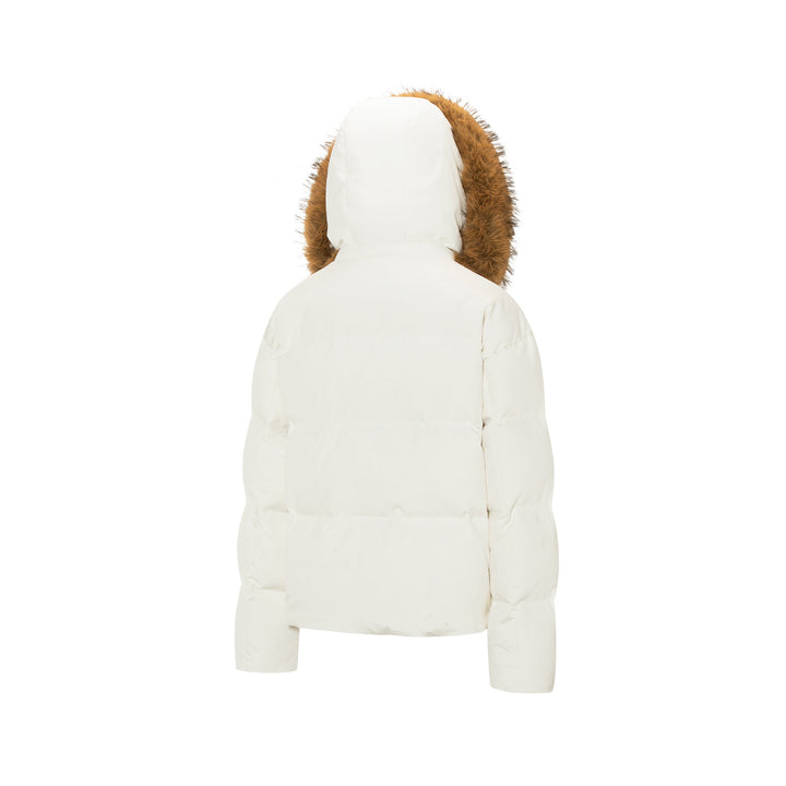 (AFGK) "Fur Hooded Down Jacket"
