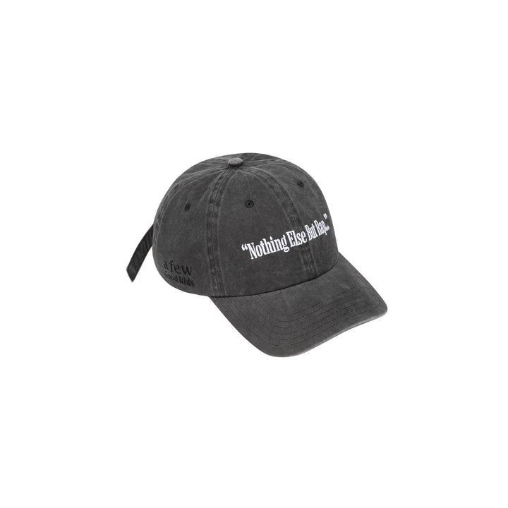 AFGK X MCHOTDOG "SLOGAN HAT" - BLACK