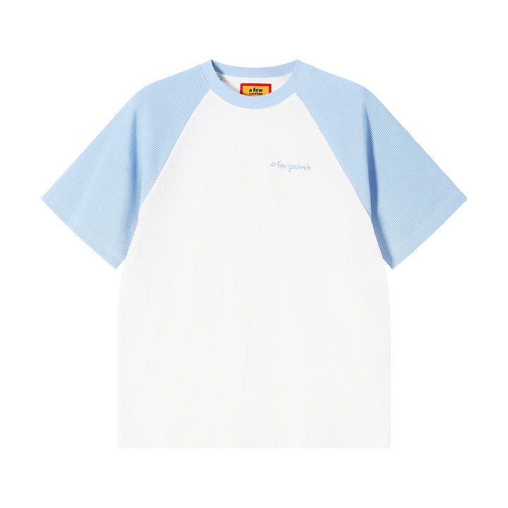 (AFGK) "Waffle Knit Raglan Tee"