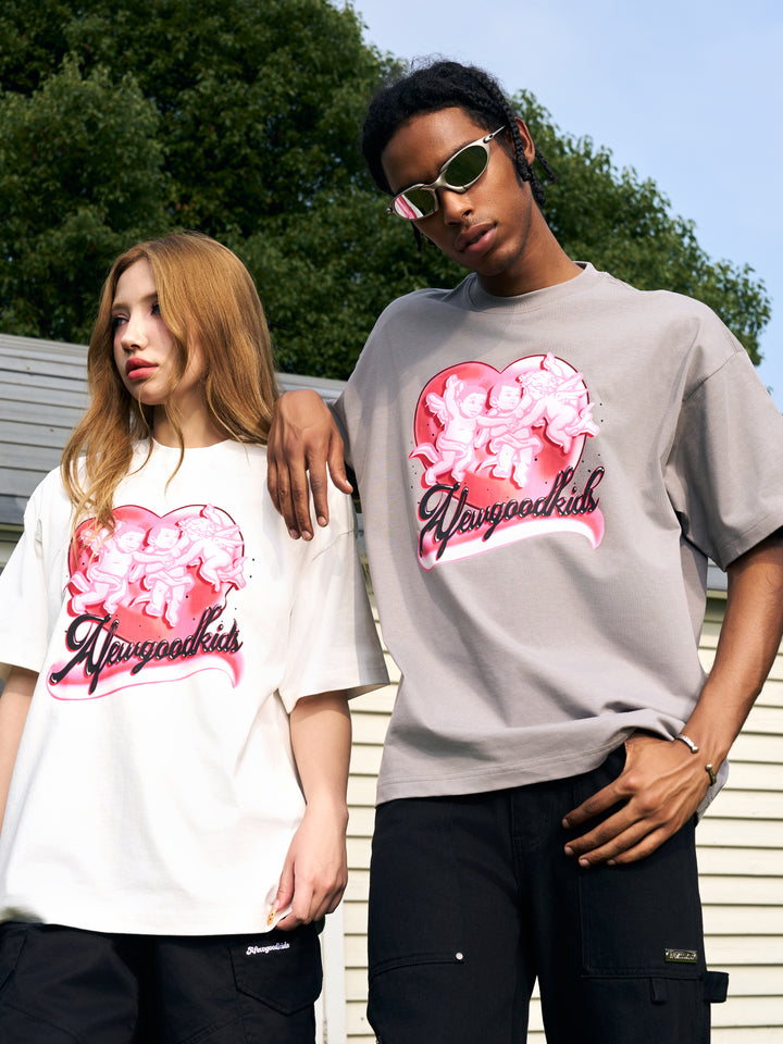 DONCARE(AFGK) “Sweet angel tee”