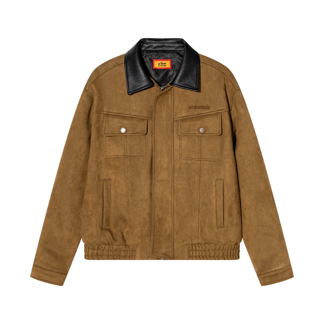 DONCARE(AFGK) "Leather suede jacket"