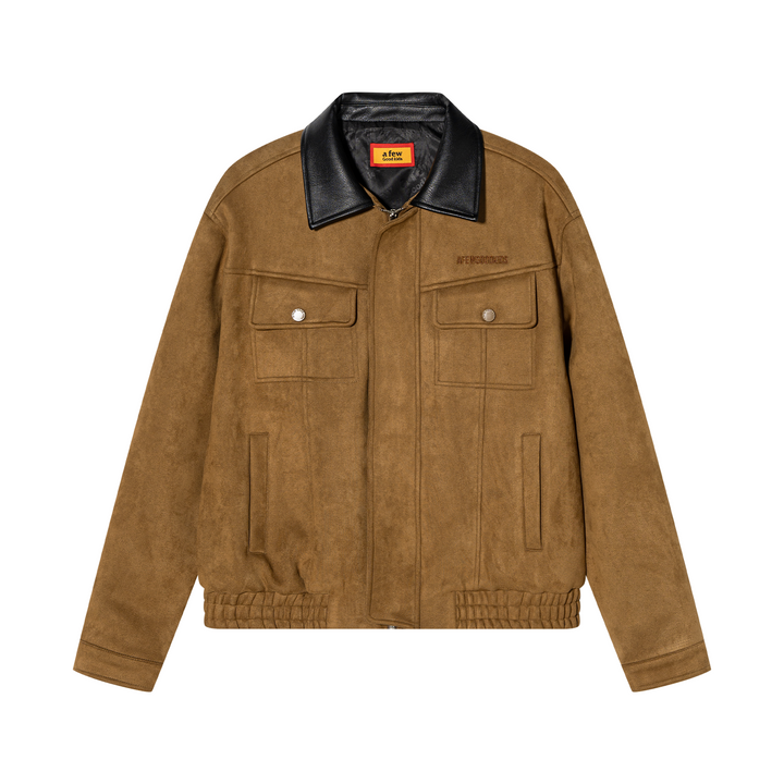 DONCARE(AFGK) "Leather suede jacket"