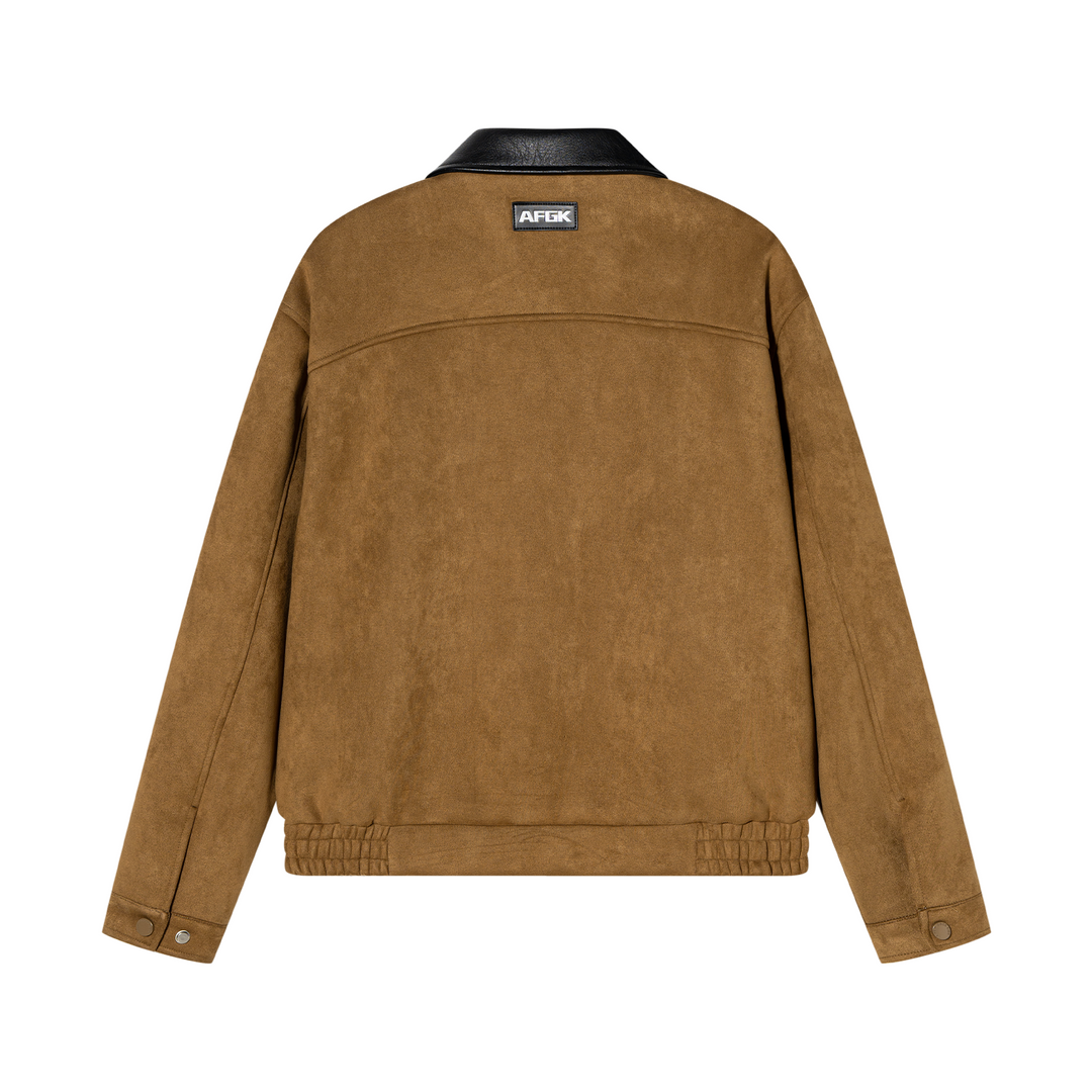 DONCARE(AFGK) "Leather suede jacket"