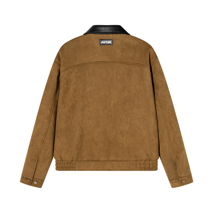 DONCARE(AFGK) "Leather suede jacket"