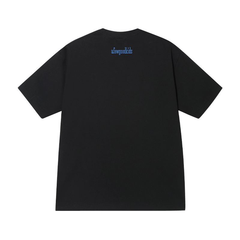 DONCARE(AFGK) "Denim patch logo tee"