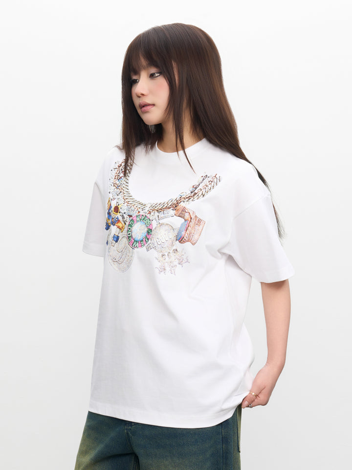 DONCARE(AFGK) "Pendants logo tee"