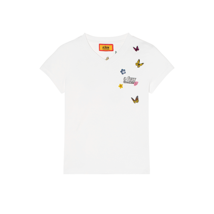 DONCARE(AFGK) "Butterfly logo tee"