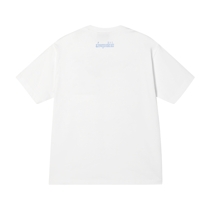 DONCARE(AFGK) "Denim patch logo tee"