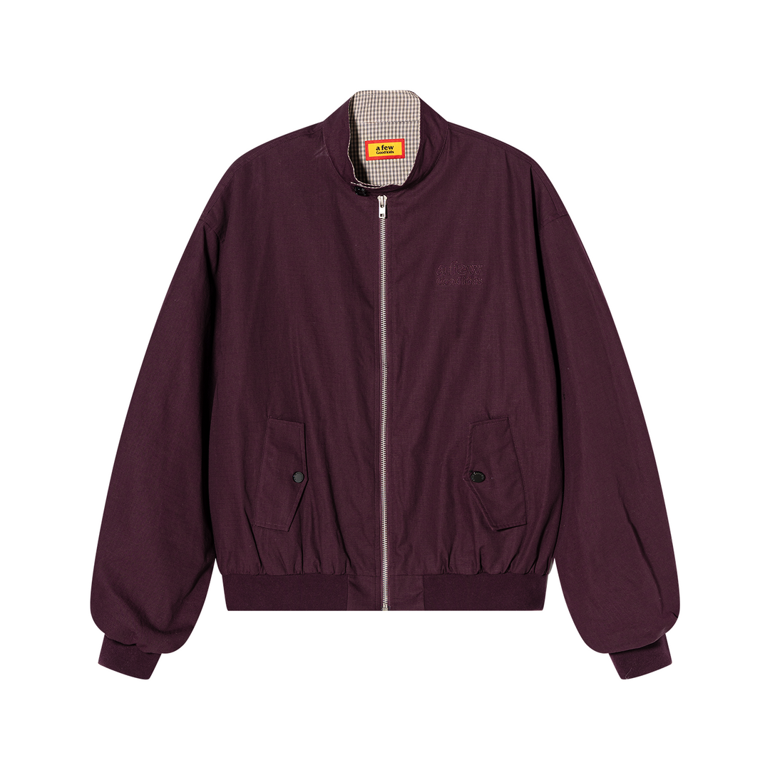 DONCARE(AFGK) "plaid harrington jacket"