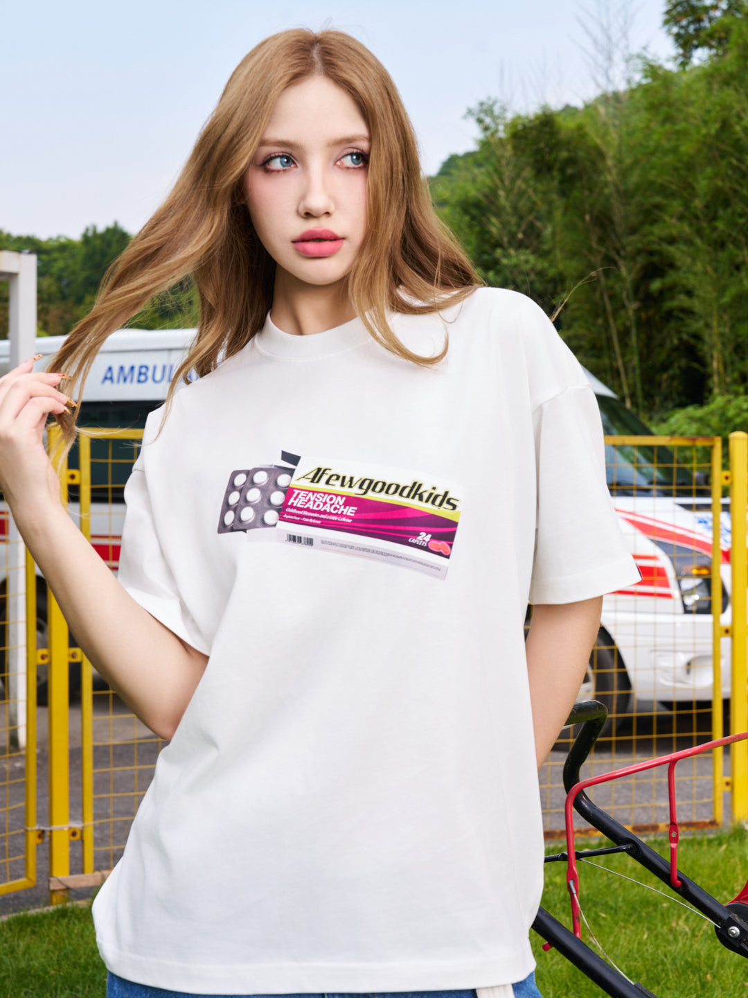 DONCARE(AFGK) “Pills logo tee”