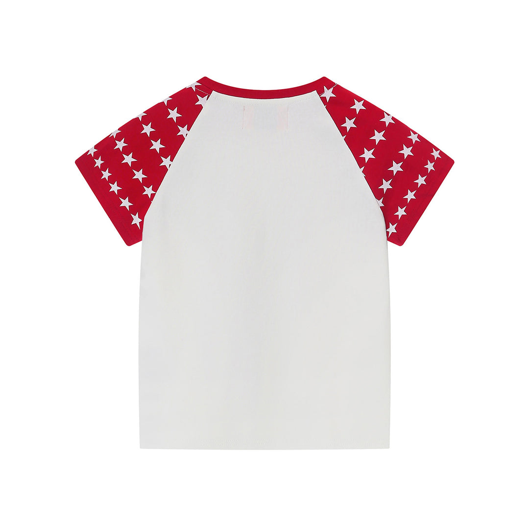(AFGK) "Vintage Star Raglan T-Shirt"