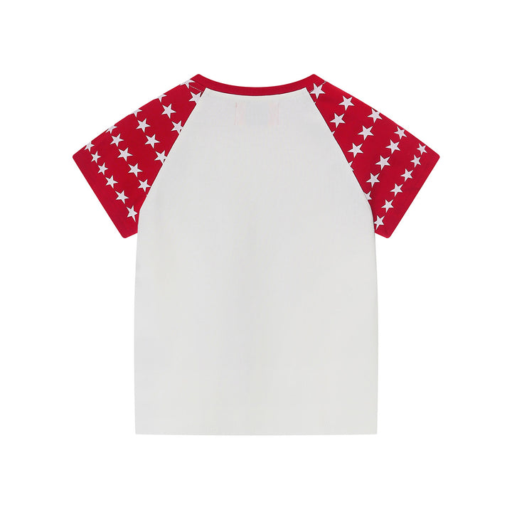 (AFGK) "Vintage Star Raglan T-Shirt"