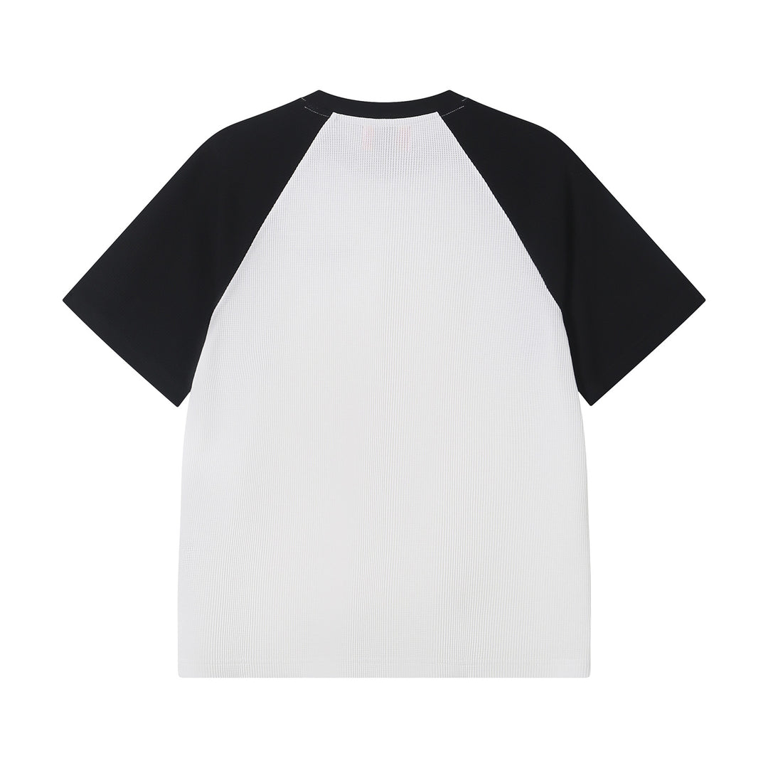 (AFGK) "Waffle Knit Raglan Tee"