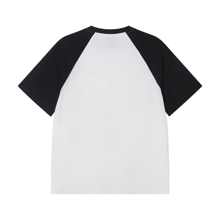 (AFGK) "Waffle Knit Raglan Tee"