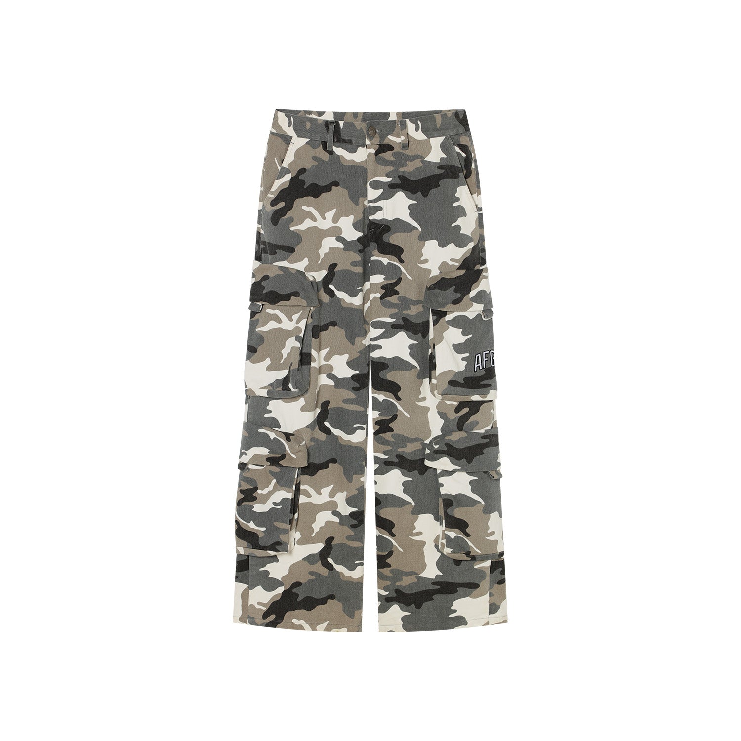 パンツ Mijco camo baggy pants gimmick denim Vintage Interstate Blue Camo Cargo Pants Baggy Jeans Skate
