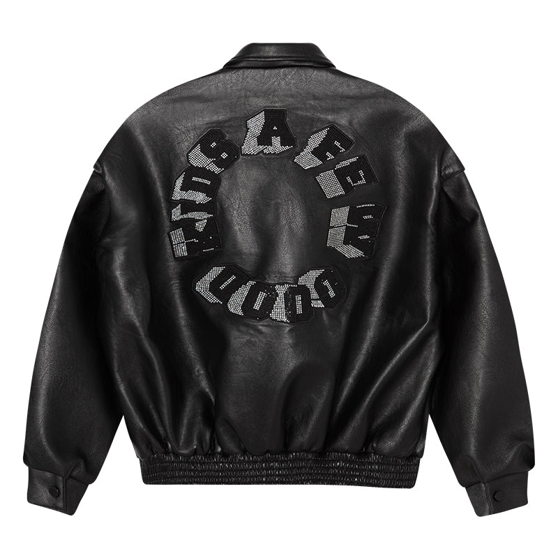 DONCARE(AFGK) “Dark horse all leather jacket”