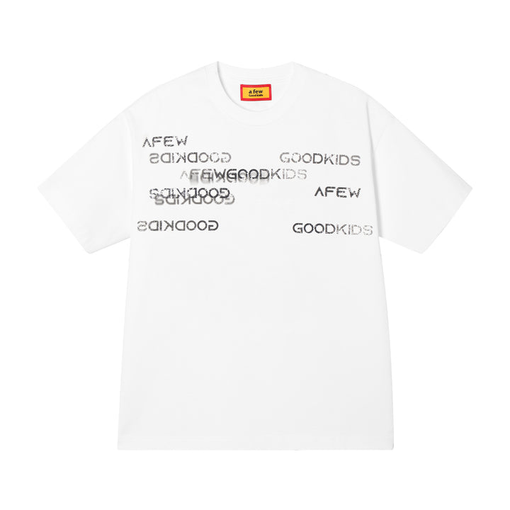 (AFGK) "Irregular Logo T-Shirt"