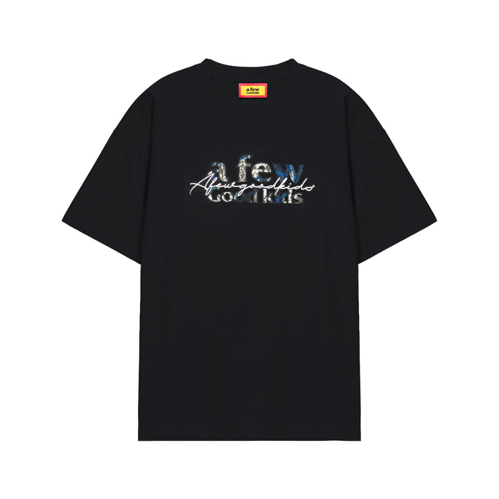 (AFGK) "Lace Flame Patch Logo T-Shirt"