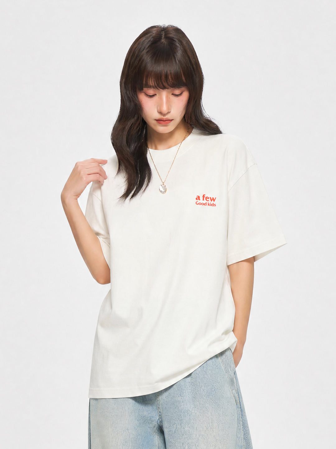 (AFGK) "World Cup Constrast Logo Tee"