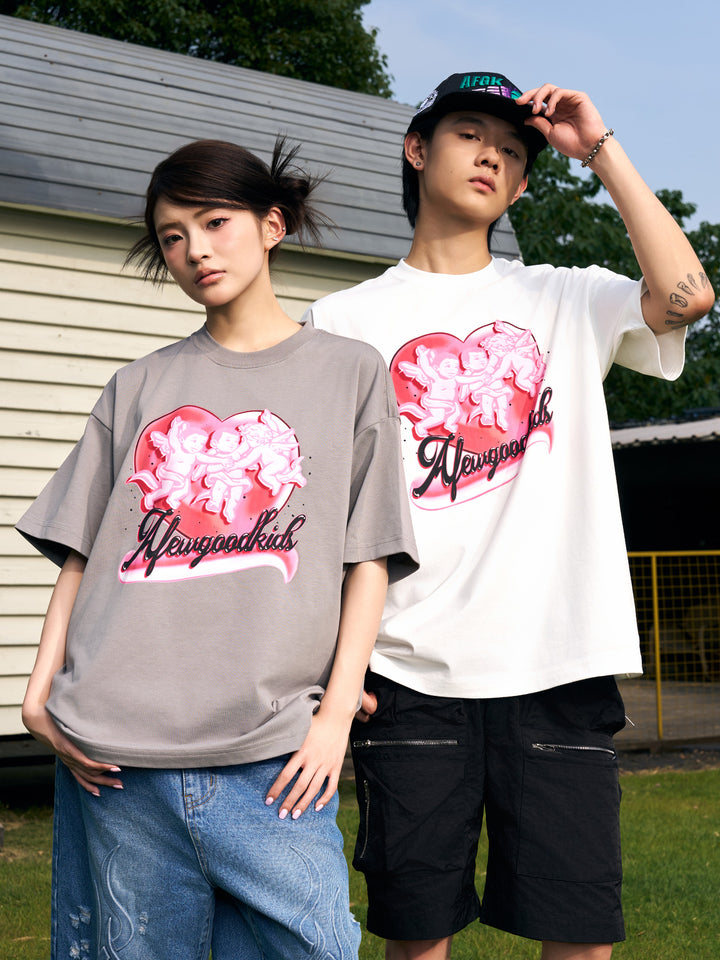 DONCARE(AFGK) “Sweet angel tee”