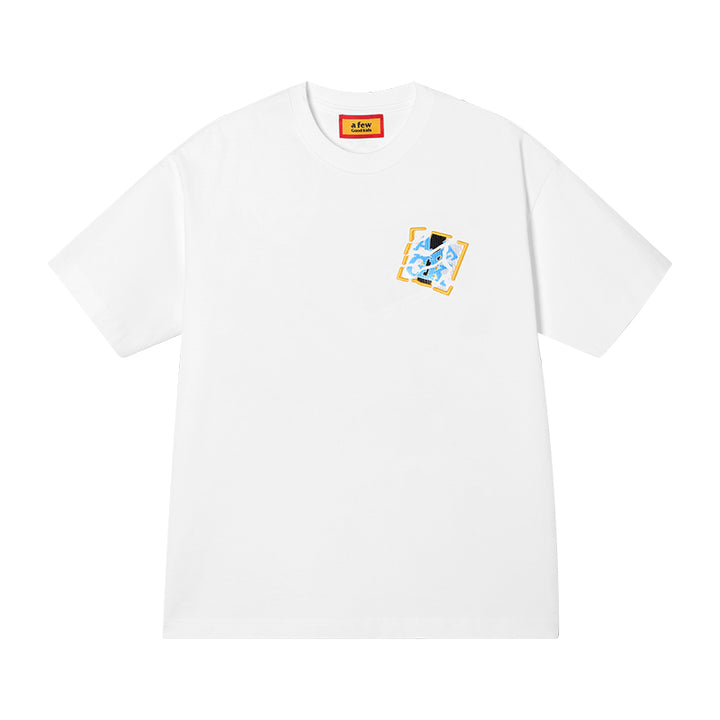 DONCARE(AFGK) “Embroidered broken logo tee”