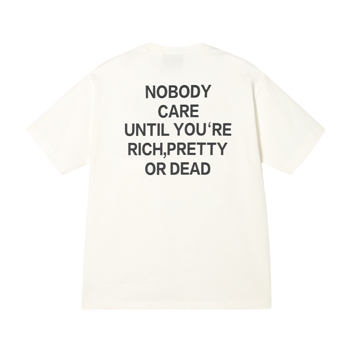 DONCARE(AFGK) “Slogan logo tee”