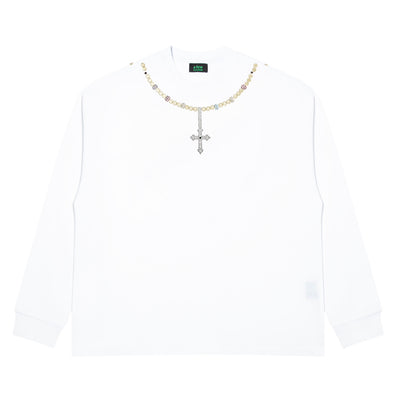 DONCARE(AFGK) "Neckless long sleeve tee"
