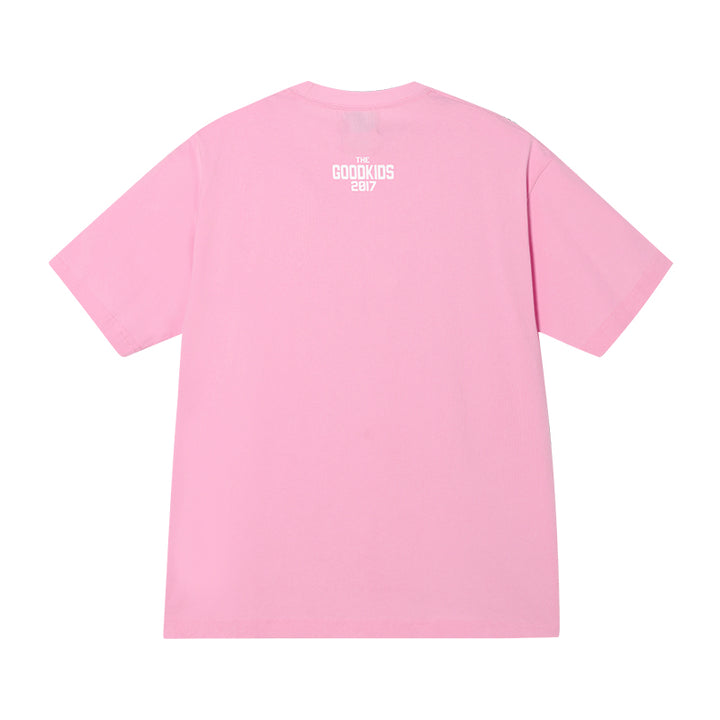 DONCARE(AFGK) “Embroidered broken logo tee”