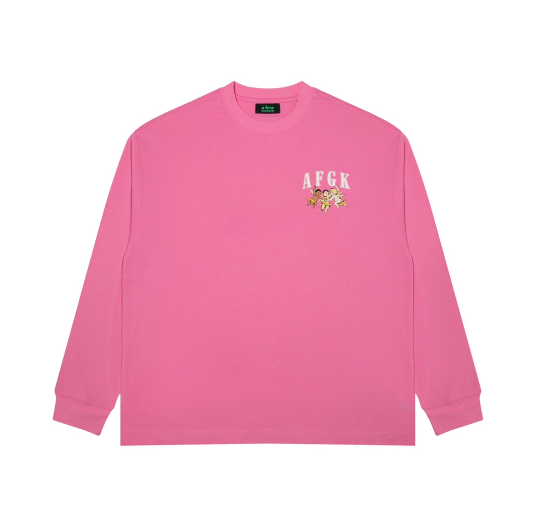 DONCARE(AFGK) "Basic angel logo long sleeve"