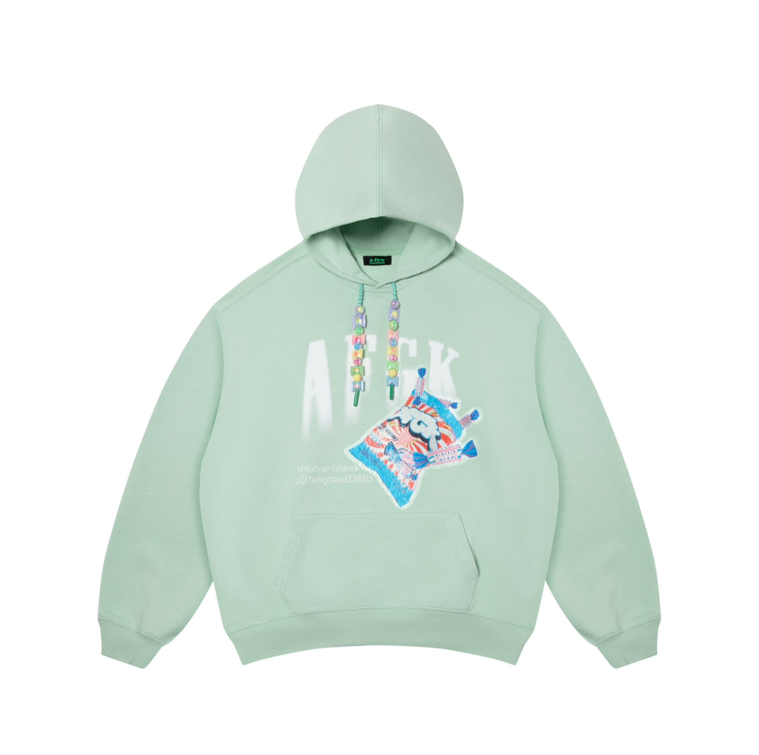 DONCARE(AFGK) "Candy logo hoodie"