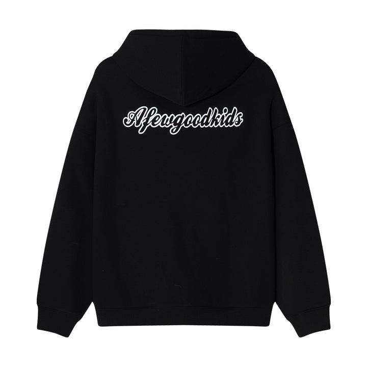 DONCARE(AFGK) “Embroidered patch logo hoodie”